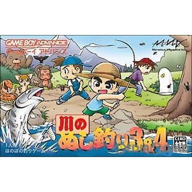 中古即納』{GBA} 川のぬし釣り3&4 マーベラスエンターテイメント