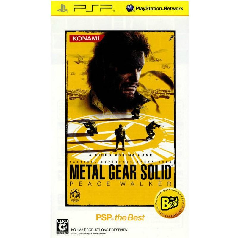 『中古即納』{PSP}METAL GEAR SOLID PEACE WALKER(メタルギア ソリッド ピースウォーカー) PSP the Best(ULJM-08038)(20110224)｜mediaworld-plus