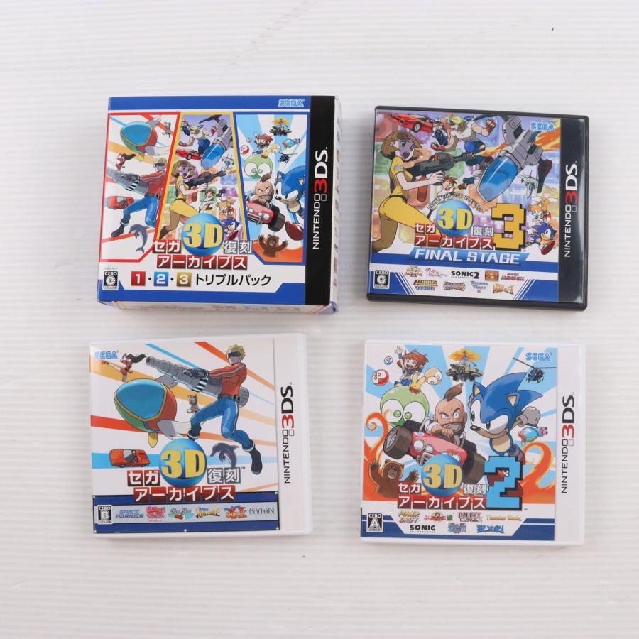セガゲームス 『中古即納』{お得品}{表紙説明書なし}{3DS} セガ3D復刻