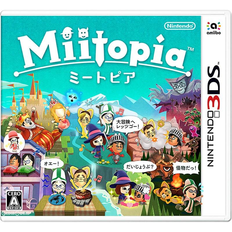 ニンテンドー3DS 『中古即納』{3DS} Miitopia(ミートピア) 任天堂