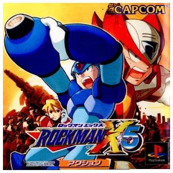 ロックマン 『中古即納』{表紙説明書なし}{PS} ロックマンX5(ROCKMAN