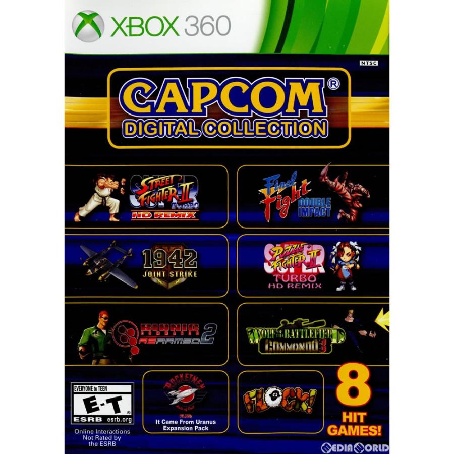 『中古即納』{表紙説明書なし}{Xbox360}Capcom Digital Collection(カプコンデジタルコレクション)(北米版)(20120327)｜mediaworld-plus