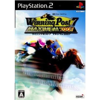 中古即納 Ps2 Winning Post 7 Maximum07 ウイニングポスト7 マキシマム07 メディアワールドプラス 通販 Yahoo ショッピング