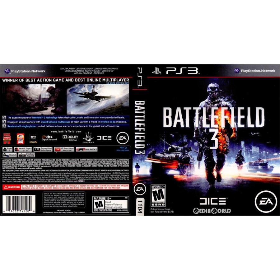 特価 中古即納 {PS3}Battlefield 3 バトルフィールド 北米版 BLUS-30762 20111125  ereturn.taxeszone6.gov.bd