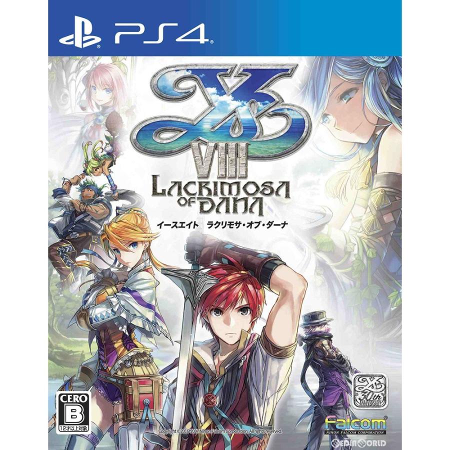 『中古即納』{PS4}イースVIII(Ys8) -Lacrimosa of DANA-(イース8 ラクリモサ・オブ・ダーナ)(20170525)｜mediaworld-plus