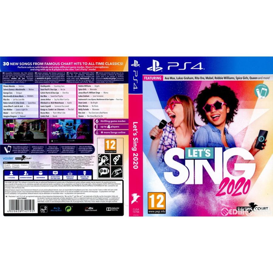 中古即納』{PS4}Let's Sing :10441839001:メディアワールドプラス 通販 - Yahoo!ショッピング