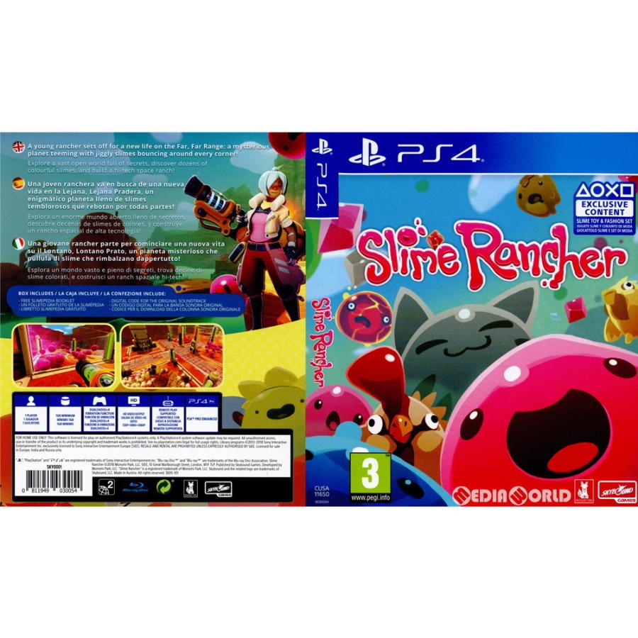中古即納』{PS4} Slime Rancher(スライム ランチャー)(EU版)(CUSA 