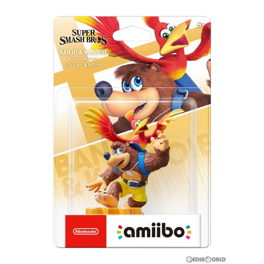 『新品即納』{ACC}{Switch}amiibo(アミーボ) バンジョー＆カズーイ(大乱闘スマッシュブラザーズシリーズ) 任天堂(NVL-C-AADP)(20210326)｜mediaworld-plus