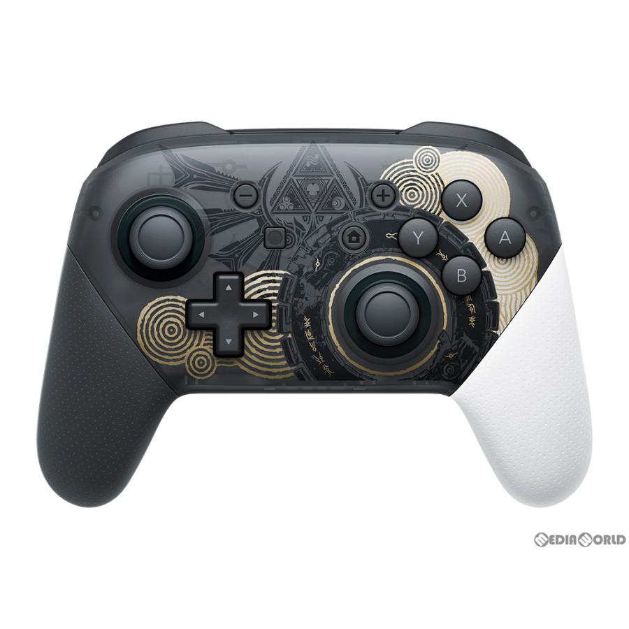 任天堂　switch ゼルダの伝説　コントローラー セット　中古 任天堂（Nintendo） 『中古即納』{ACC}{Switch} Nintendo Switch Pro
