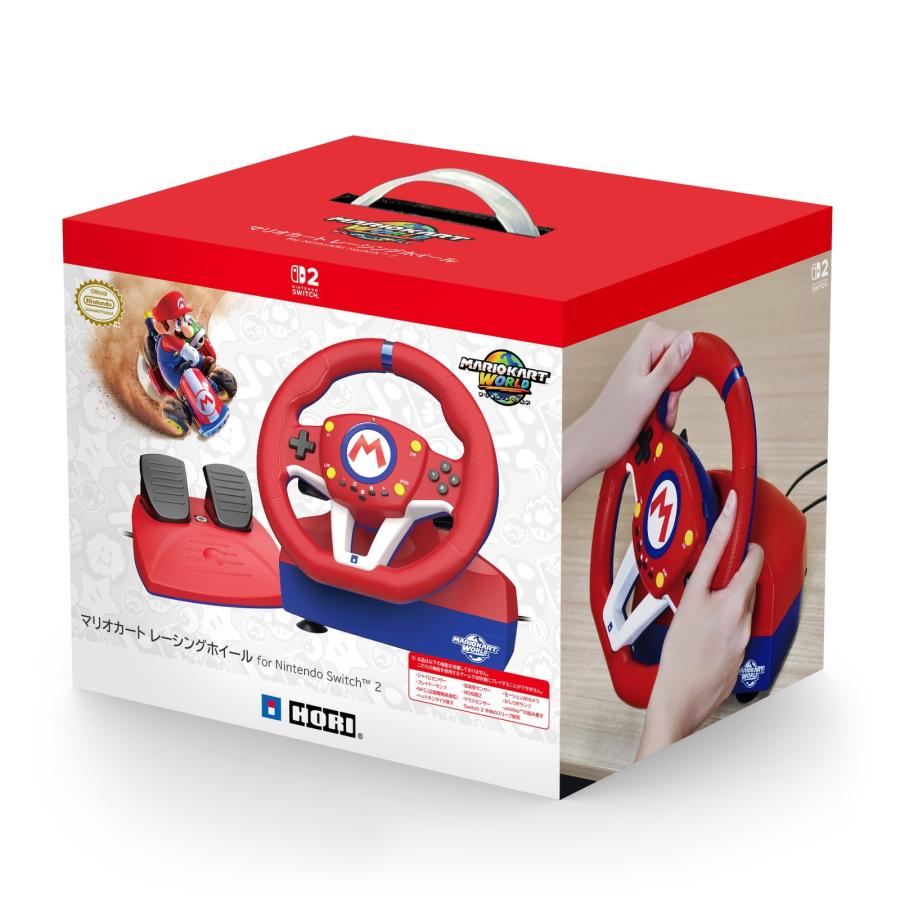 新品即納』{ACC}{Switch2} マリオカート レーシングホイールMini for