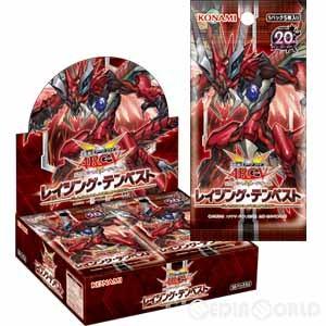 『新品即納』{BOX}{TCG}遊戯王アーク・ファイブ オフィシャルカードゲーム レイジング・テンペスト(CG1523)(30パック)(20161008)｜mediaworld-plus