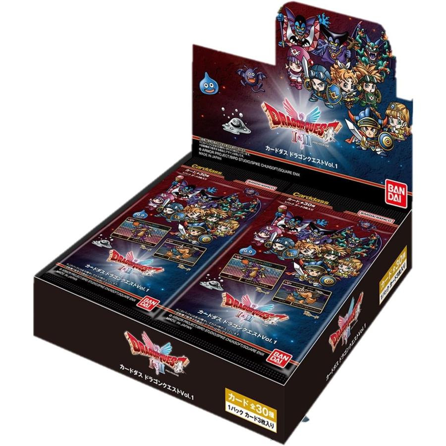 新品即納』{TCG} (BOX) カードダス ドラゴンクエストVol.1(パック