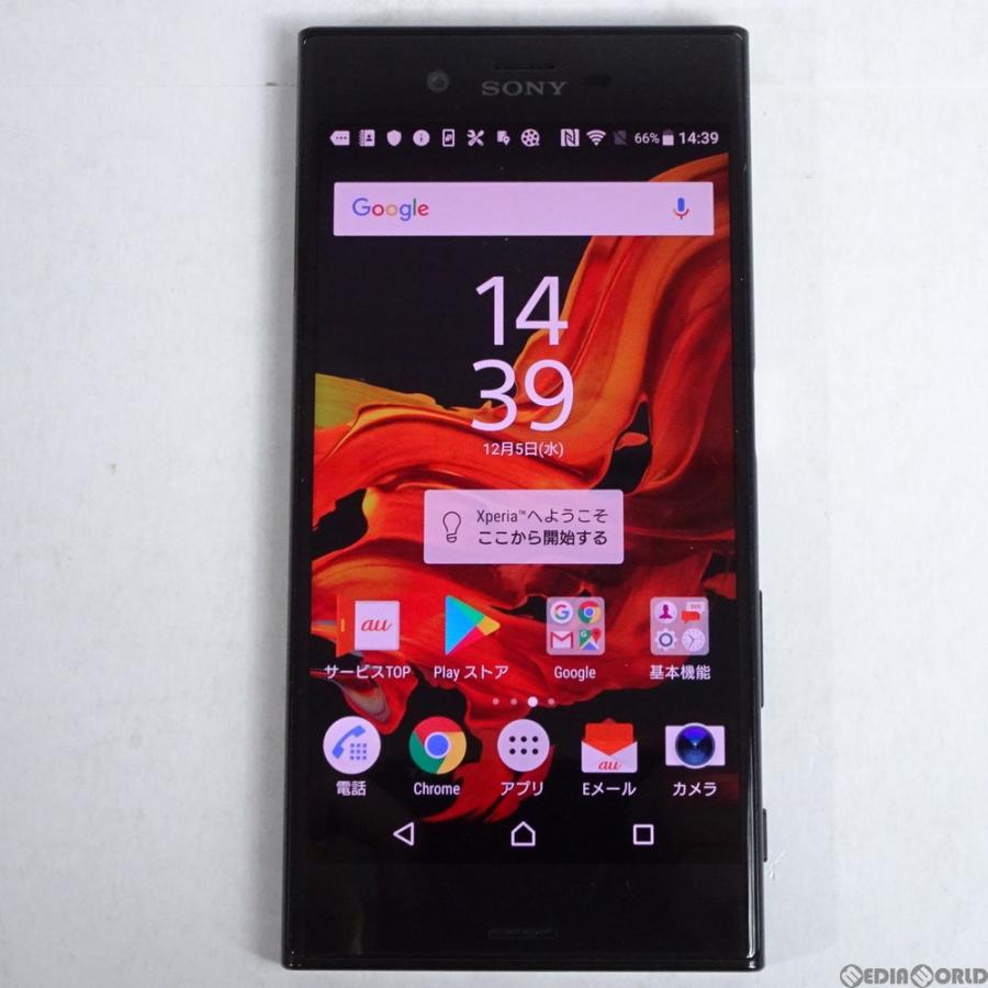 Galaxy 『中古即納』Xperia XZ SOV34(ミネラルブラック) au ソニー