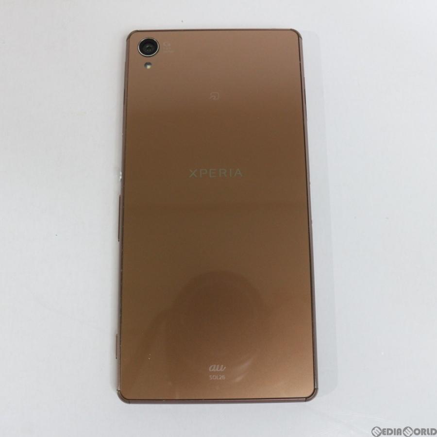 Xperia 『中古即納』Xperia Z3 SOL26(カッパー) au ソニーモバイル