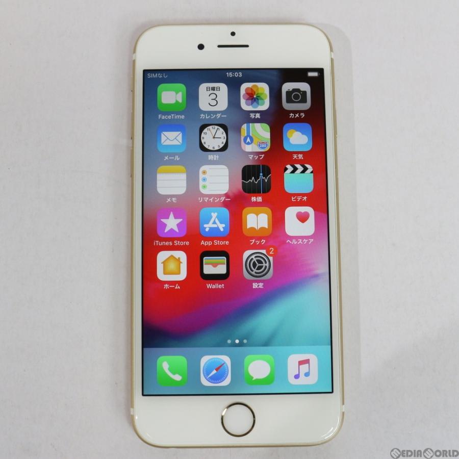 『中古即納』iPhone6s 64GB(ゴールド) au Apple(アップル)(MKQQ2J)｜mediaworld-plus