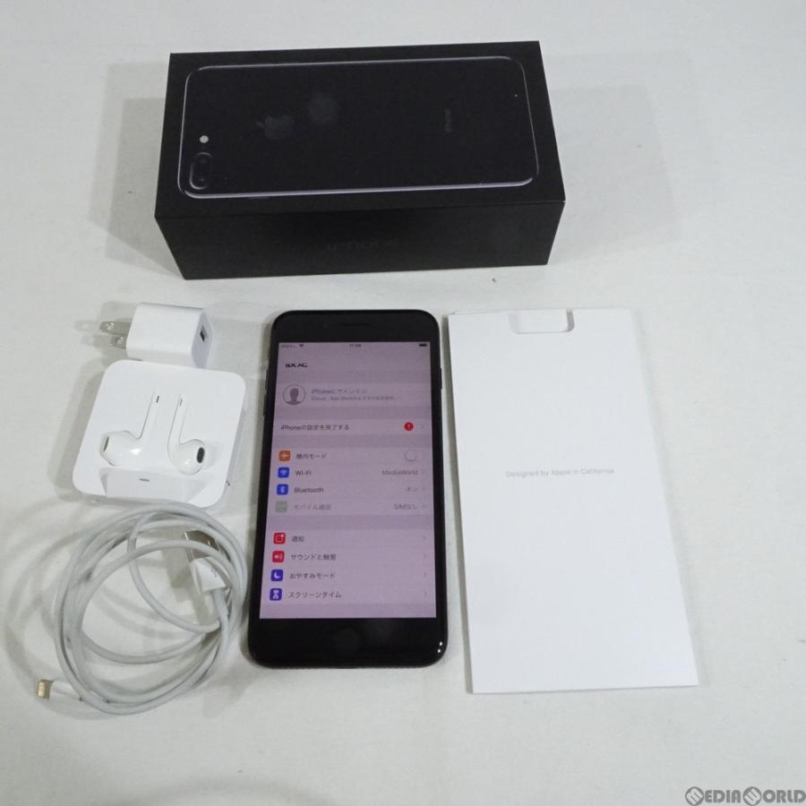 『中古即納』iPhone7Plus 128GB(ジェットブラック) ドコモ(docomo) Apple(アップル)(MN6K2J)｜mediaworld-plus｜02