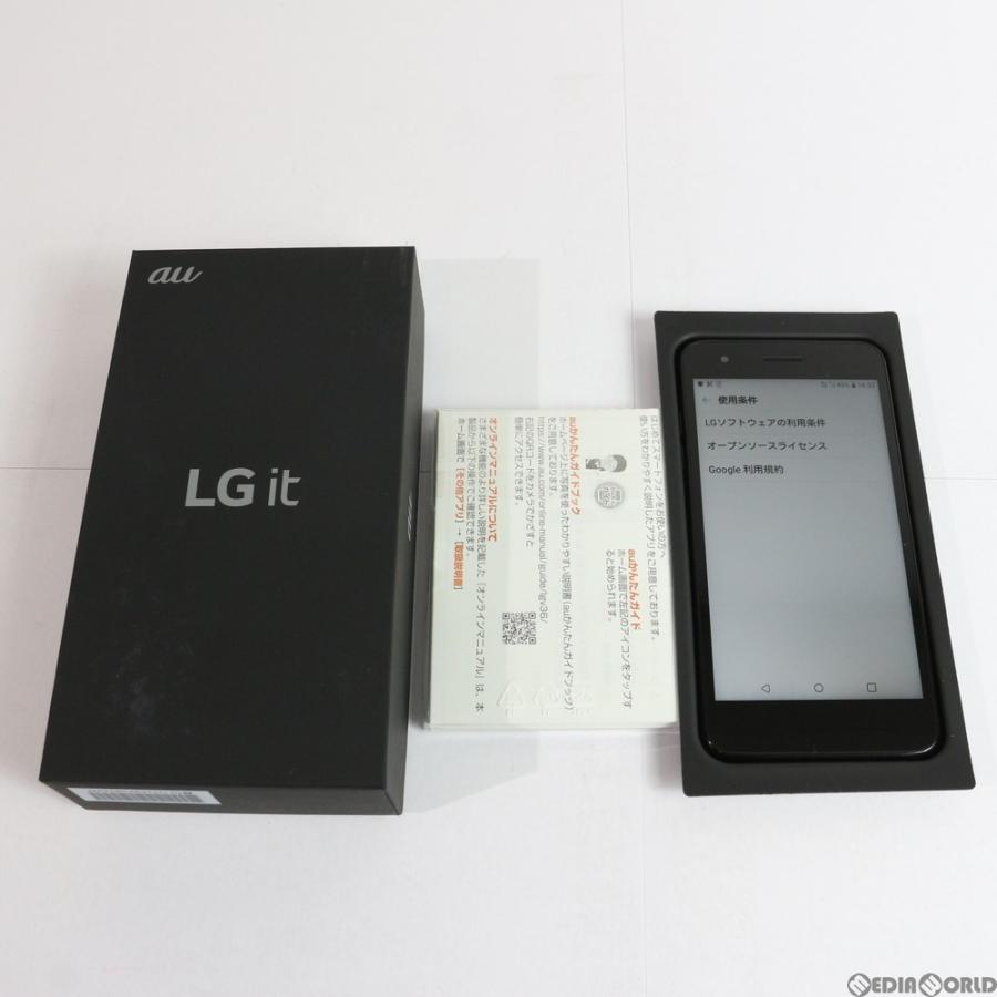 中古即納』LG it LGV36(モロッカンブルー) au(エーユー) LG(LGV36SLA