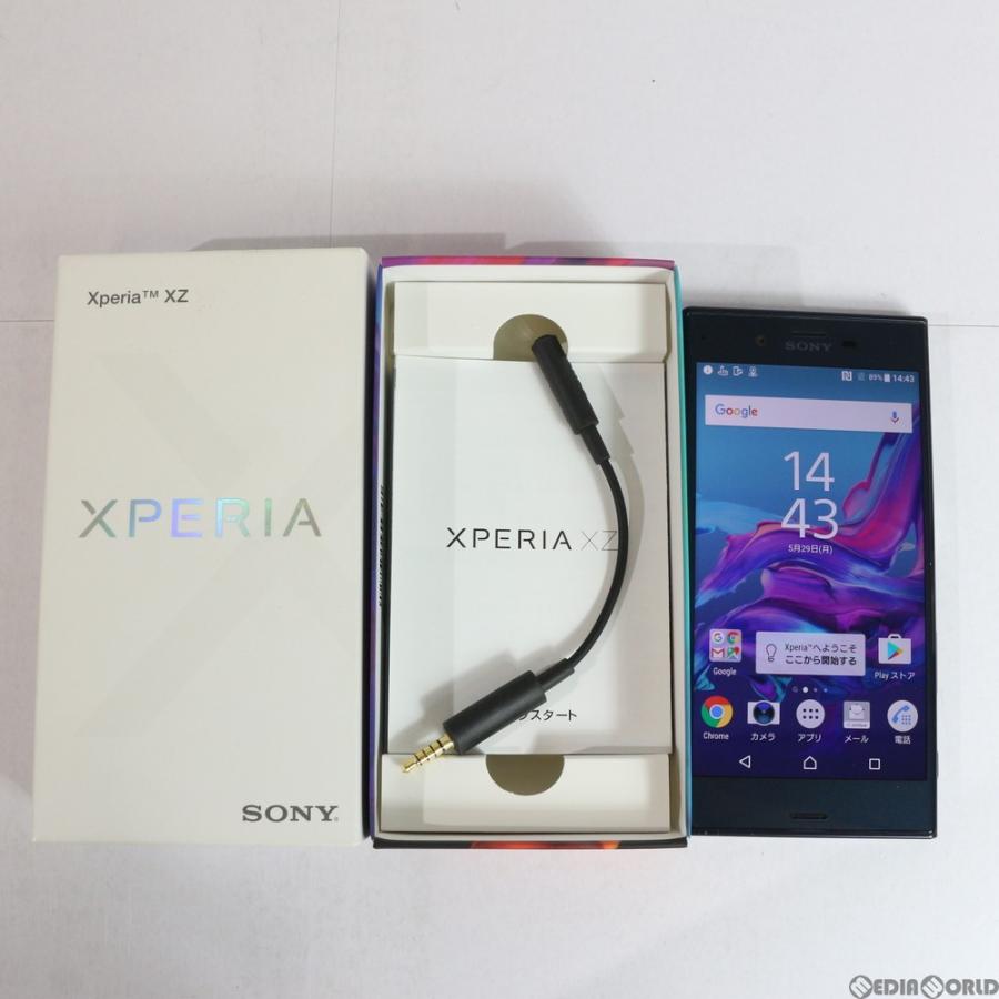 Xperia XZ 『中古即納』Xperia 601SO(フォレストブルー) ソフトバンク