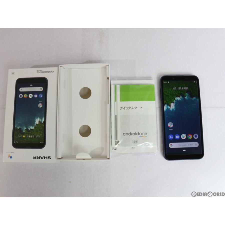 AQUOS 『中古即納』Android One S5(ダークブルー) SoftBank(ソフトバンク) SHARP(シャープ)(S5 ...