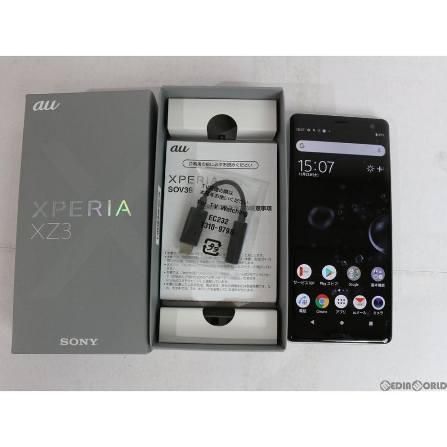 Xperia XZ 『中古即納』{SP}Xperia XZ3 SOV39(ホワイトシルバー) au(エーユー) ソニーモバイル ...