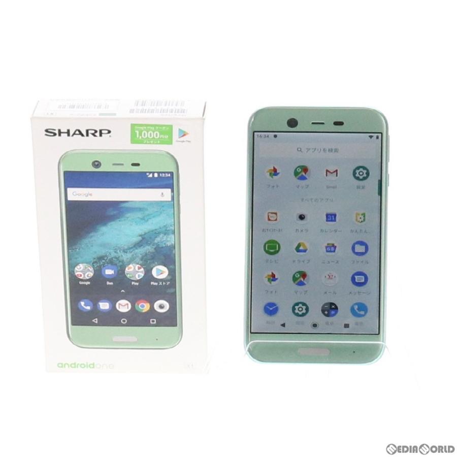 androidone X1 ミントグリーン Y!mobile 中古】Android One X1 32GB ミントグリーン SHSGJ3 Y!mobile