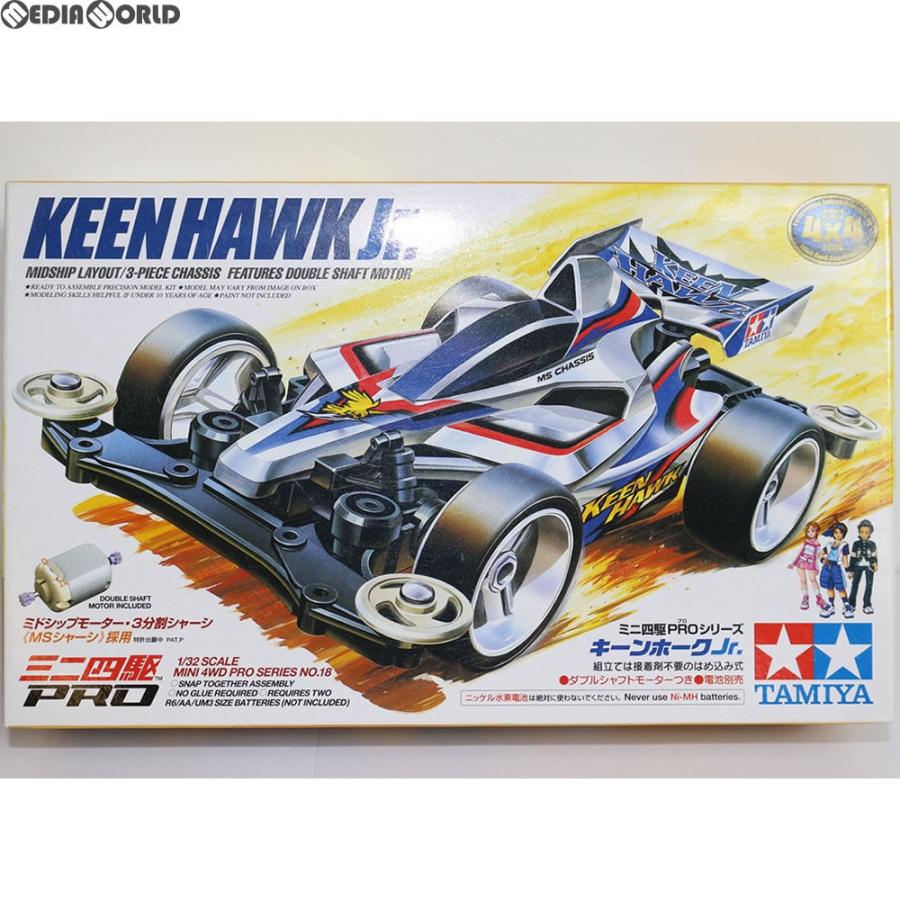 『中古即納』{M4WD}ミニ四駆PRO キーンホークJr. プラモデル タミヤ(20070512)｜mediaworld-plus