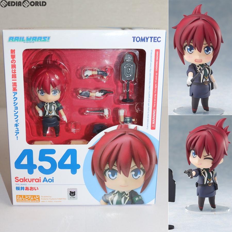 中古即納 Fig ねんどろいど 454 桜井あおい Rail Wars レールウォーズ 完成品 可動フィギュア トミーテック メディアワールドプラス 通販 Yahoo ショッピング