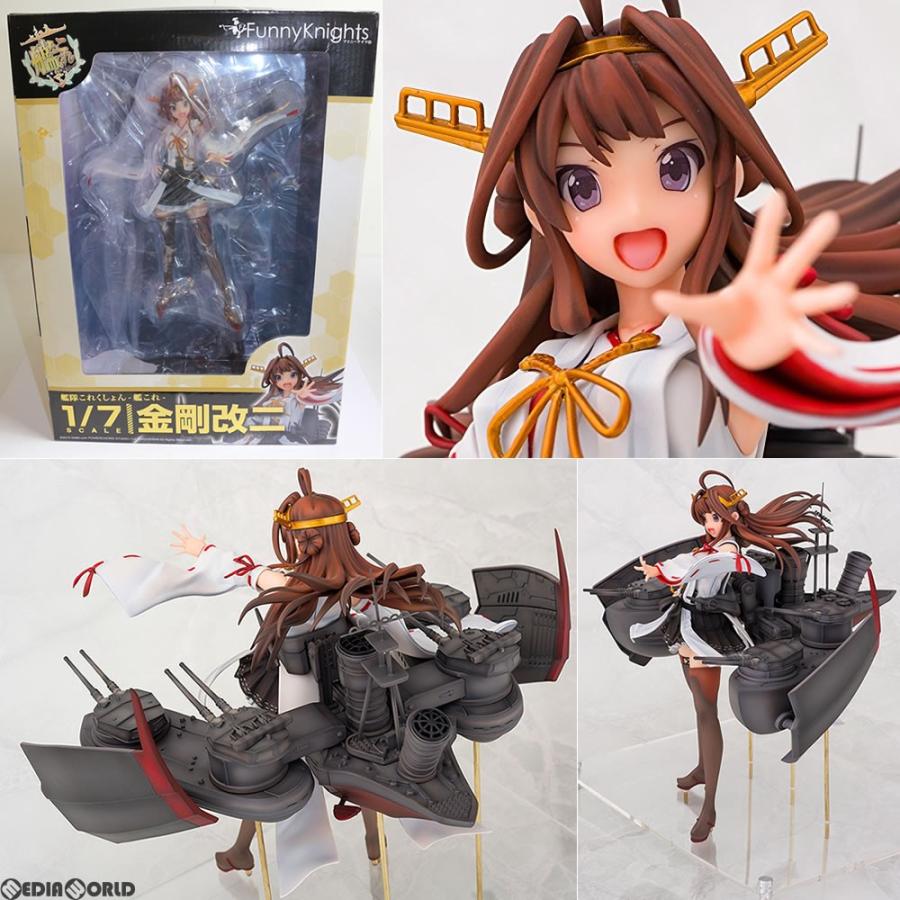 中古即納 Fig 金剛改二 こんごうかいに 艦隊これくしょん 艦これ 1 7 完成品 フィギュア ファニーナイツ アオシマ Mohmmadiyon Com