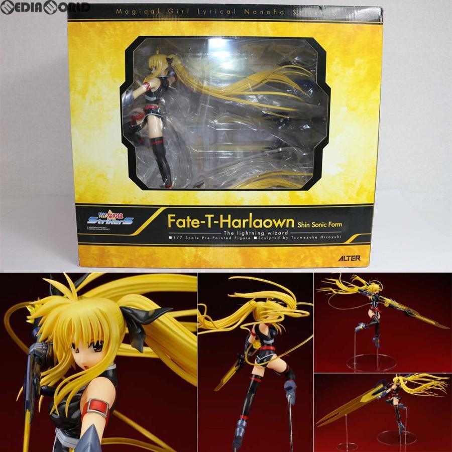 中古即納 Fig フェイト T ハラオウン Fate T Harlaown 真 ソニックフォーム 魔法少女リリカルなのはstrikers 1 7 完成品 フィギュア アルター メディアワールドプラス 通販 Yahoo ショッピング