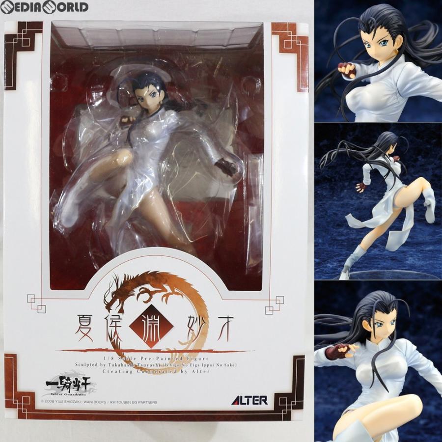 中古即納 Fig 夏侯淵妙才 かこうえんみょうさい 一騎当千 Great Guardians 1 8 完成品 フィギュア アルター メディアワールドプラス 通販 Yahoo ショッピング