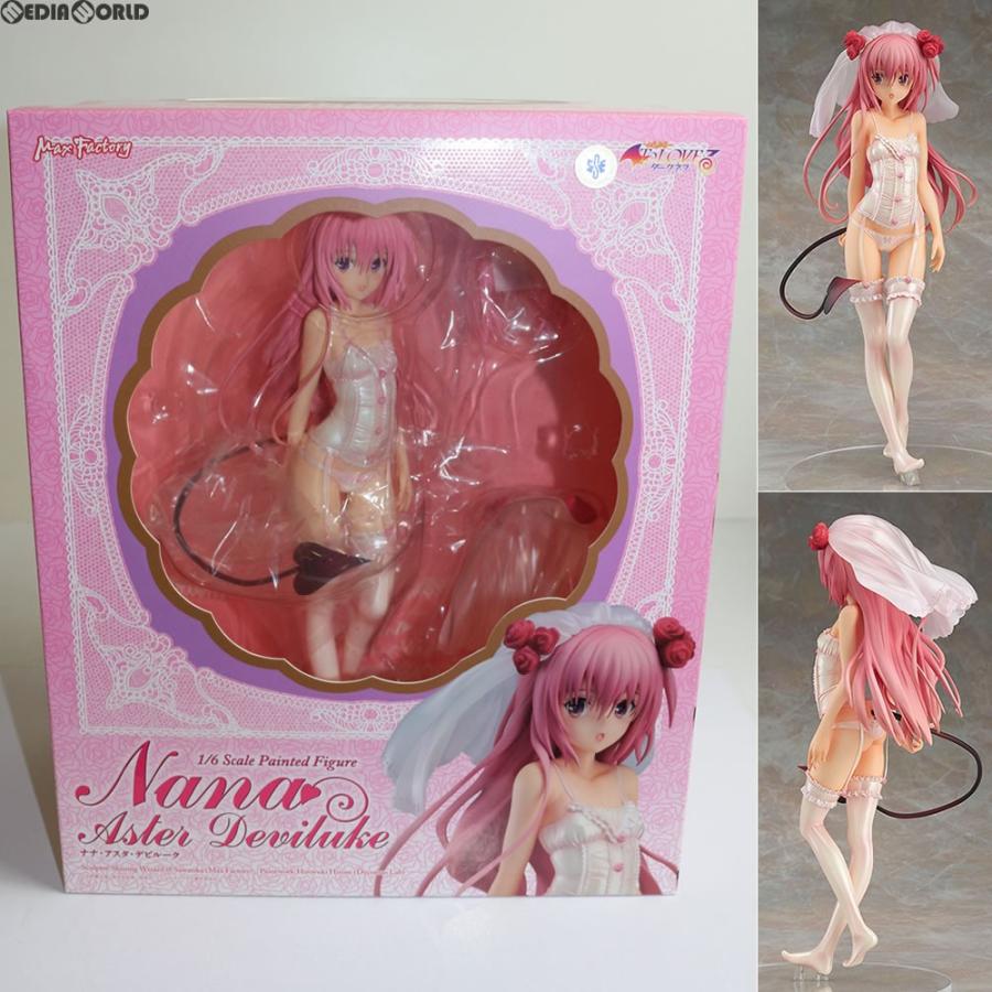 中古即納 Fig ナナ アスタ デビルーク To Loveる とらぶる ダークネス 1 6 完成品 フィギュア マックスファクトリー メディアワールドプラス 通販 Yahoo ショッピング