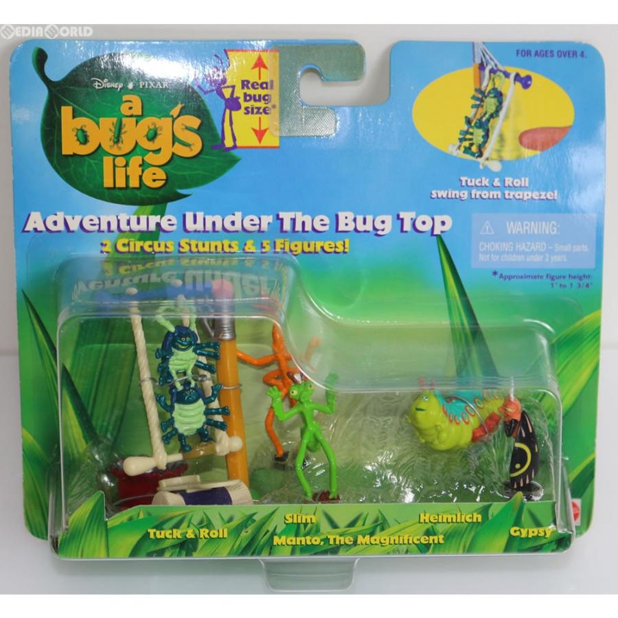 『中古即納』{FIG}Adventure Under The Bug Top(アドベンチャー・アンダー・ザ・バグ・トップ) a bug's life(バグズライフ) フィギュア マテル(19981231)｜mediaworld-plus