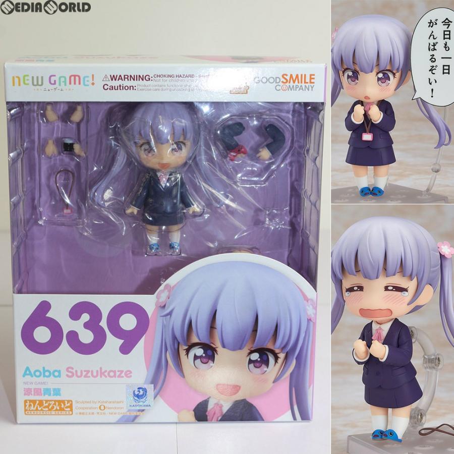 中古即納 Fig 再販 ねんどろいど 639 涼風青葉 すずかぜあおば New Game ニューゲーム 完成品 可動フィギュア グッドスマイルカンパニー メディアワールドプラス 通販 Yahoo ショッピング