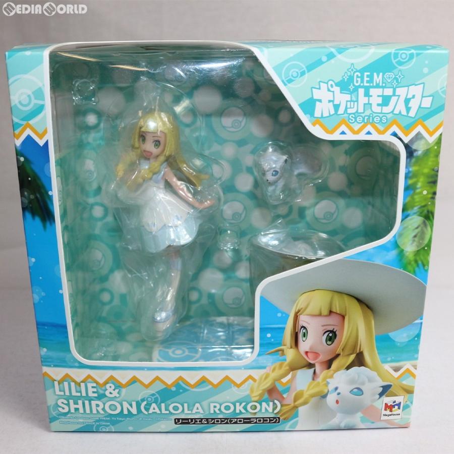 中古即納 Fig G E M シリーズ リーリエ シロン アローラロコン ポケットモンスター 完成品 フィギュア メガハウス メディアワールドプラス 通販 Yahoo ショッピング