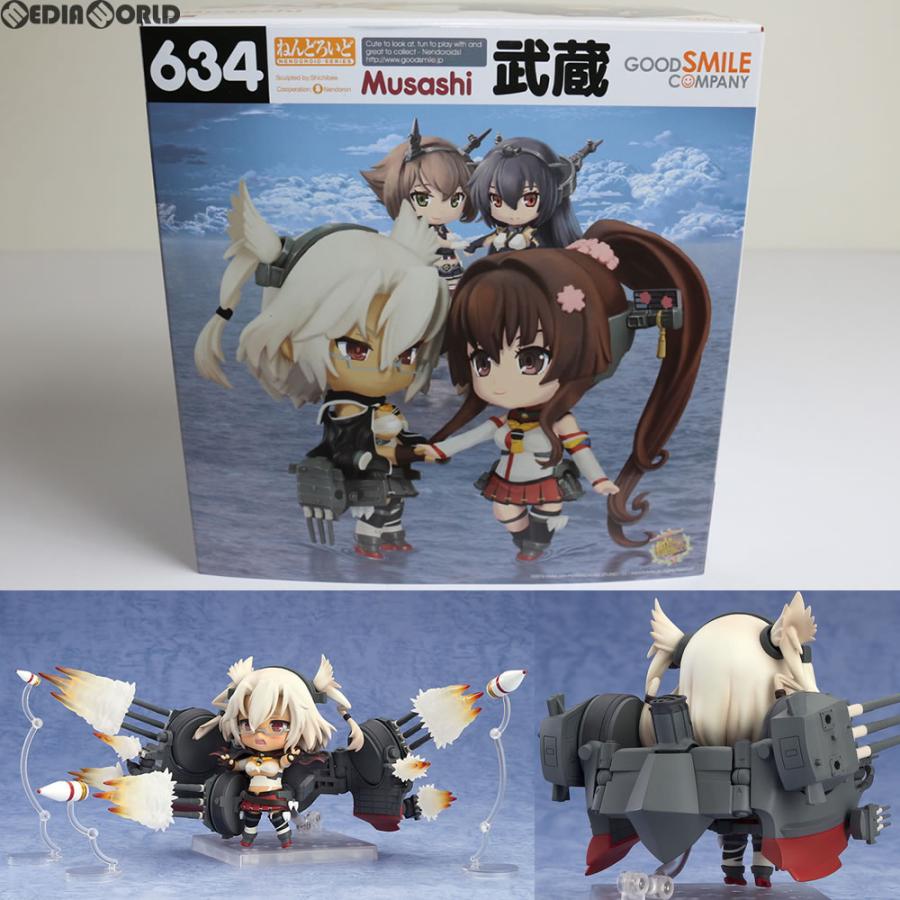 中古即納 未開封 Fig ねんどろいど 634 武蔵 むさし 艦隊これくしょん 艦これ フィギュア 第参回 艦これ 観艦式 Gsos限定 グッドスマイルカンパニー メディアワールドプラス 通販 Yahoo ショッピング