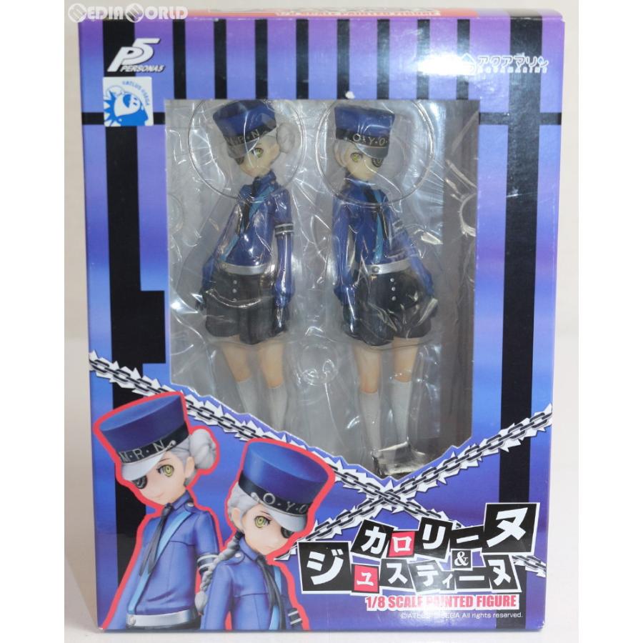 中古即納 お得品 箱難あり Fig カロリーヌ ジュスティーヌ ペルソナ5 1 8 完成品 フィギュア アクアマリン 1801 メディアワールドプラス 通販 Yahoo ショッピング