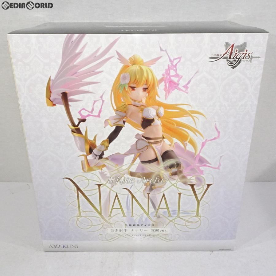 中古即納 Fig 白き射手ナナリー 覚醒ver 千年戦争アイギス 1 7 完成品 フィギュア ホビージャパン通販 オンライン限定 ホビージャパン Amakuni アマクニ メディアワールドプラス 通販 Yahoo ショッピング