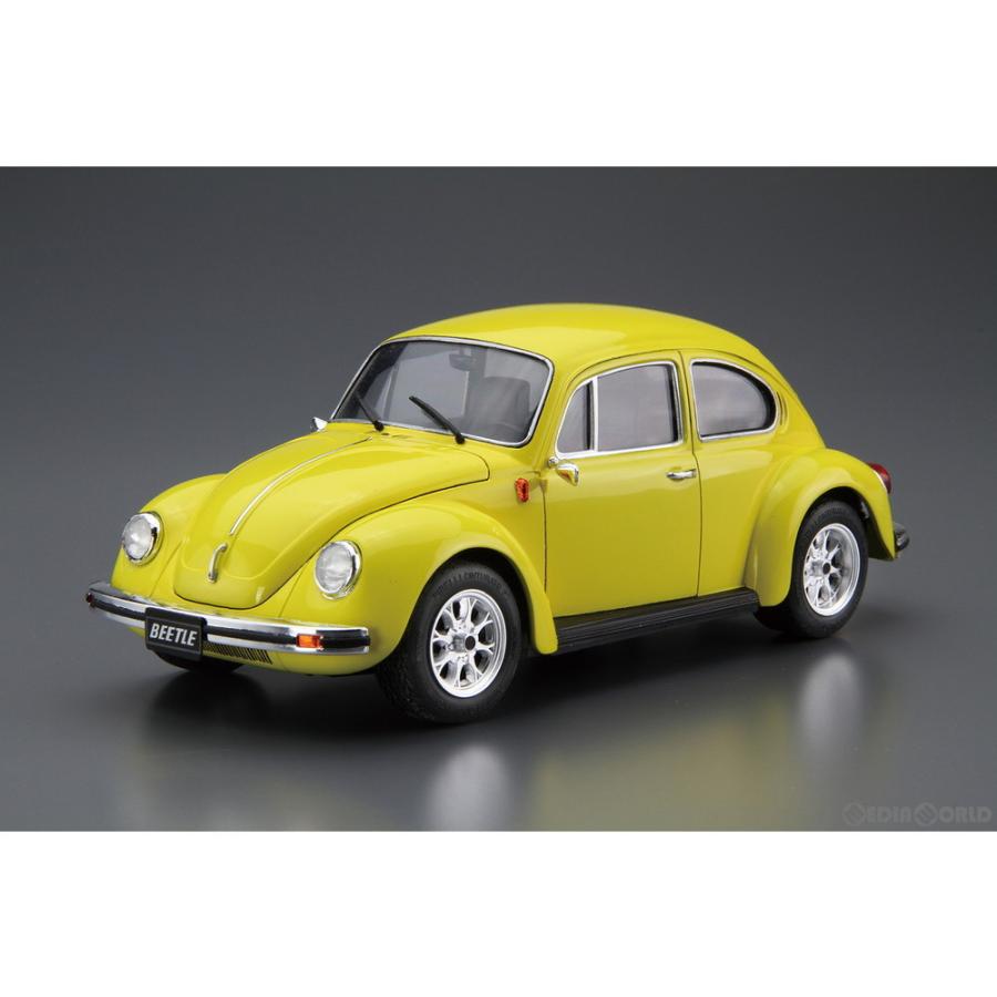 『新品』『お取り寄せ』{PTM}ザ・モデルカー No.73 1/24 フォルクスワーゲン 13AD ビートル 1303S '73 プラモデル アオシマ(20201001)｜mediaworld-plus