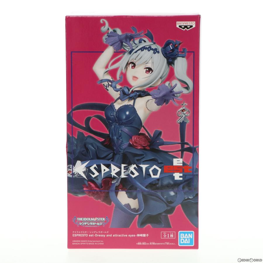 中古即納 Fig 神崎蘭子 かんざきらんこ Espresto Est Dressy And Attractive Eyes 神崎蘭子 アイドルマスター シンデレラガールズ フィギュア バンプレスト メディアワールドプラス 通販 Yahoo ショッピング