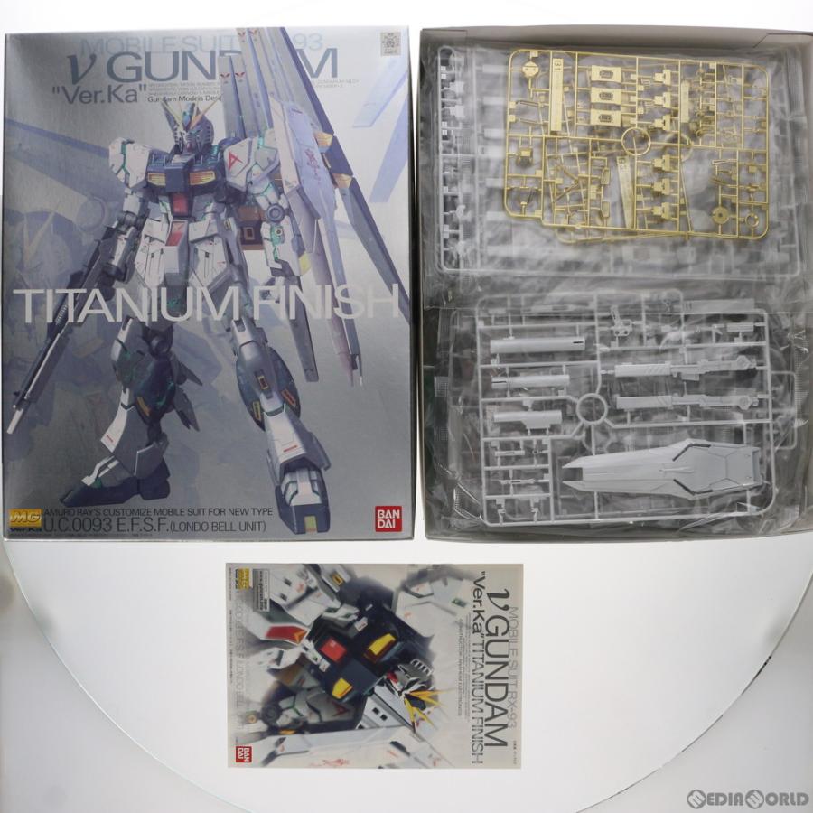 中古即納』{PTM} MG 1/100 RX-93 νガンダム Ver.Ka チタニウム