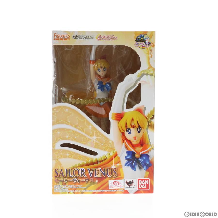 中古即納 未開封 Fig 魂ウェブ商店限定 フィギュアーツzero セーラーヴィーナス 美少女戦士セーラームーン 完成品 フィギュア バンダイ 売れ筋