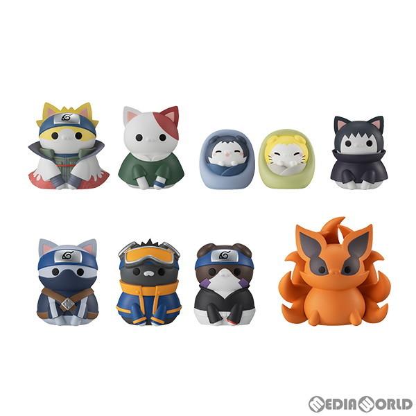 予約安心発送 Box Fig Mega Cat Project ニャルト 少しむかしむかしの木ノ葉隠れの里だってばよ Naruto ナルト 疾風伝 フィギュア 8個 メガハウス