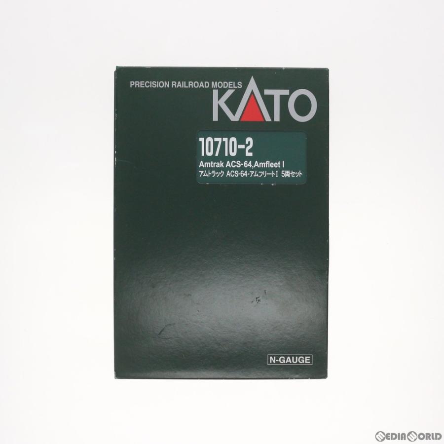 『中古即納』{RWM}10710-2 アムトラック ACS-64・アムフリートI 5両セット Nゲージ 鉄道模型 KATO(カトー)(20151127)｜mediaworld-plus