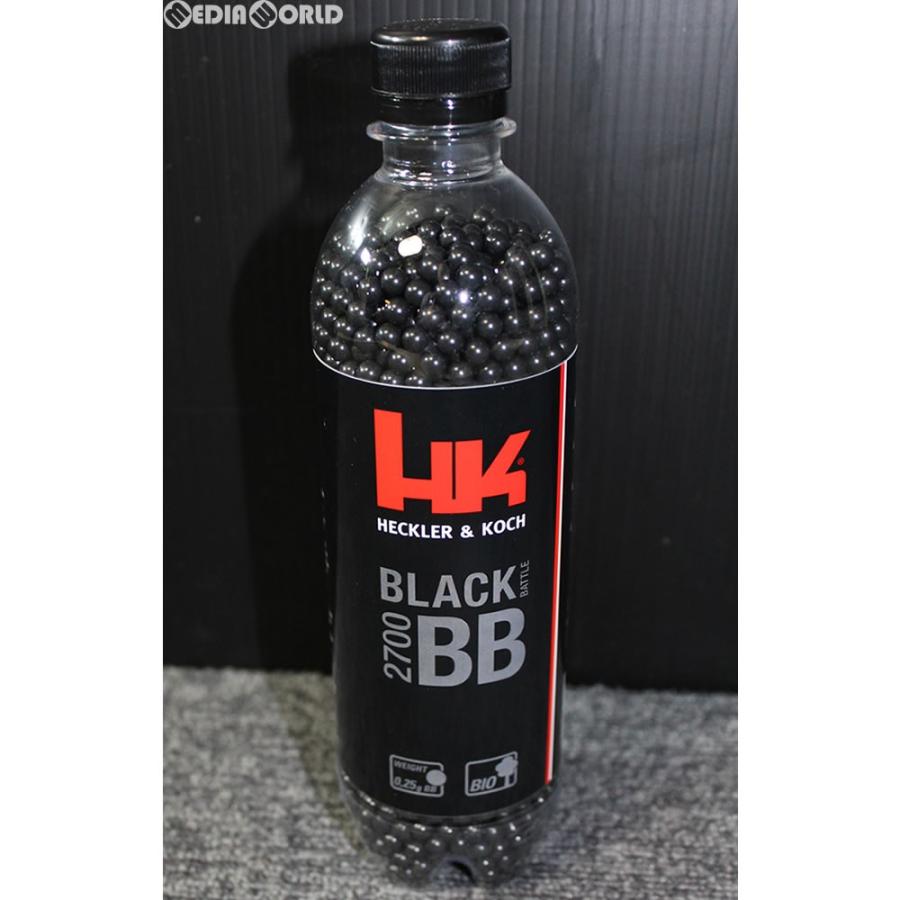 『新品即納』{MIL}Umarex(ウマレックス) H&K BLACK BIO BB(ブラック バイオ BB弾) 0.25g 2700発(UMA26107)(20161130)｜mediaworld-plus