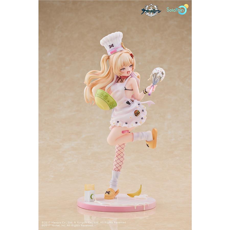 『新品』『お取り寄せ』{FIG} カード付属 バッチ アニバーサリーイラスト Ver. アズールレーン 1/7 完成品 フィギュア Solarain(ソラレーン)(20250921)の画像