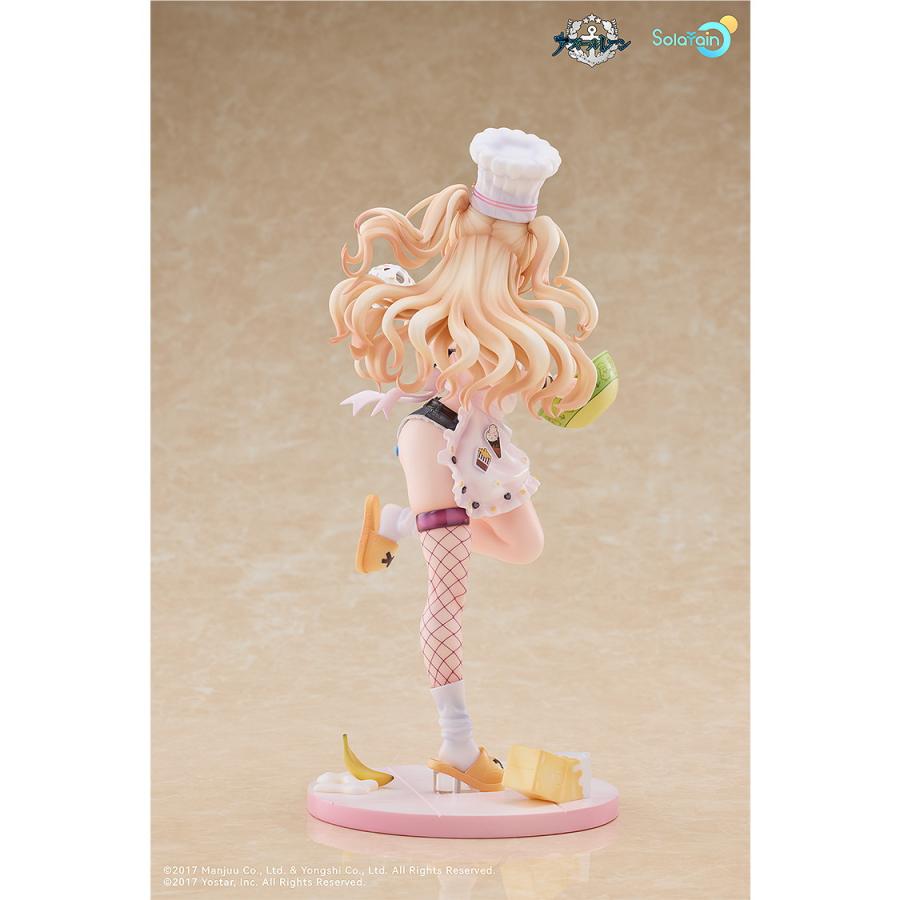 『新品』『お取り寄せ』{FIG} カード付属 バッチ アニバーサリーイラスト Ver. アズールレーン 1/7 完成品 フィギュア Solarain(ソラレーン)(20250921)の画像