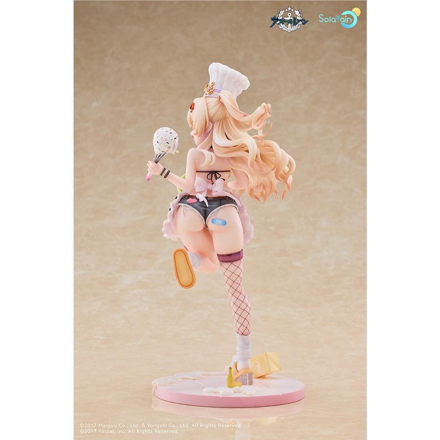 『新品』『お取り寄せ』{FIG} カード付属 バッチ アニバーサリーイラスト Ver. アズールレーン 1/7 完成品 フィギュア Solarain(ソラレーン)(20250921)の画像