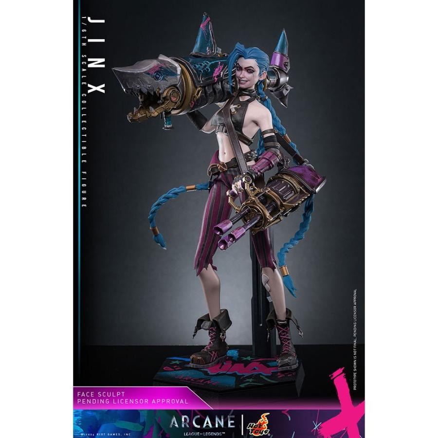 ホットトイズ テレビ・マスターピース アーケイン ジンクス JINX 新品 ホットトイズ（Hot Toys） 『新品』『お取り寄せ』{FIG} テレビ