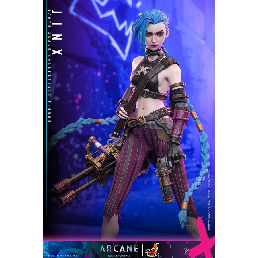 ホットトイズ テレビ・マスターピース アーケイン ジンクス JINX 新品 テレビ・マスターピース】『アーケイン』1/6スケールフィギュア
