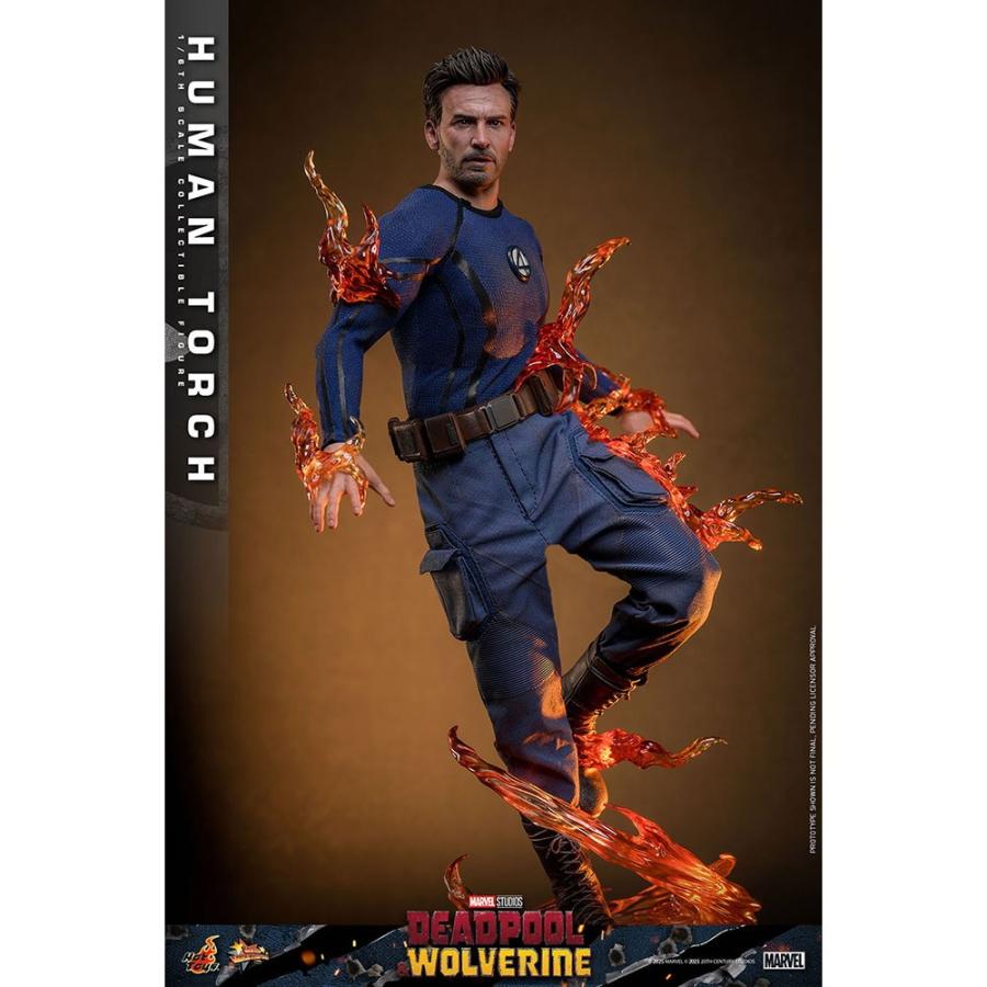 『新品』『お取り寄せ』{FIG} ムービー・マスターピース ヒューマン・トーチ デッドプール＆ウルヴァリン 1/6 フィギュア(MM#789) ホットトイズ(20260228)_3